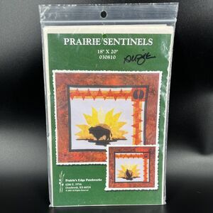 Prairie’s Edge Patchworks Quilt Pattern Prairie Sentinels 18” X 20” #030810